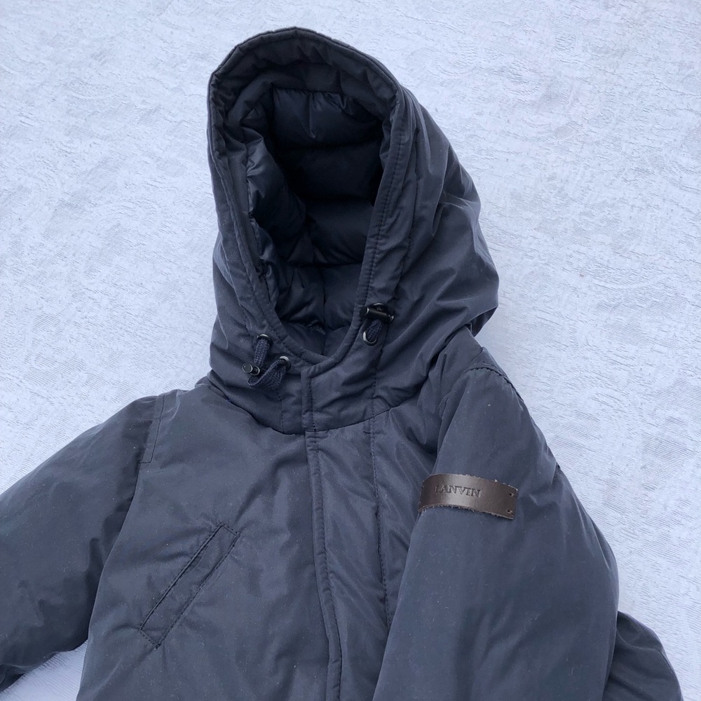 THICK Warm Lanvin Winter Coat 6 mo. $485 - Picture 4 of 7